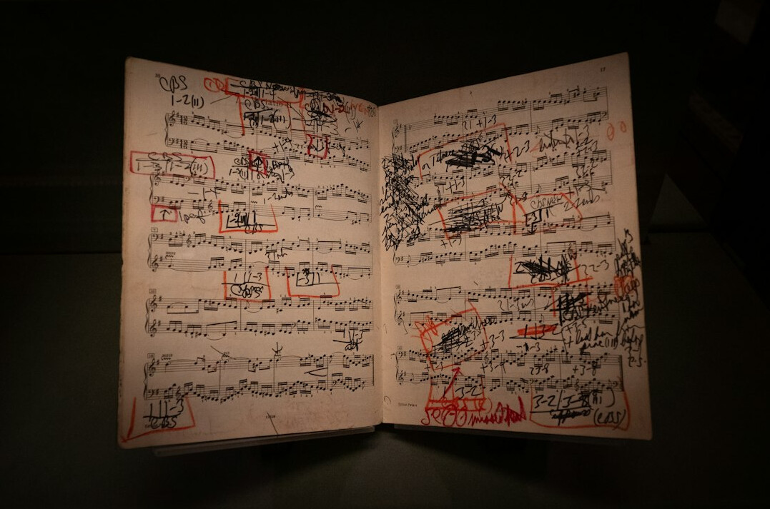 open book with clues